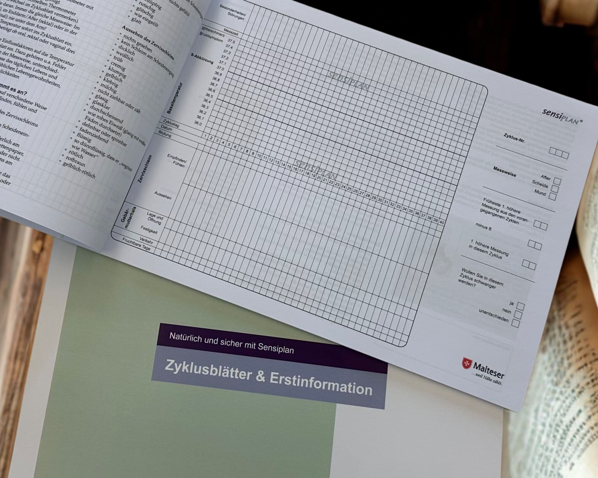 Sensiplan Zyklusblock